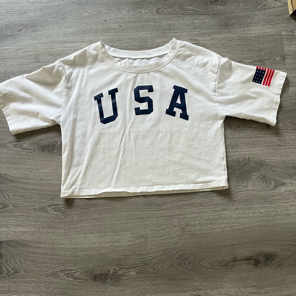 USA Crop Top Size S